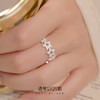 【星辰醉卧】S925银镂空星星开口戒指【BF-RS3060】 商品缩略图1