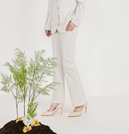 NUTS春季新品时尚修身显瘦休闲长裤女211073083B 商品图1