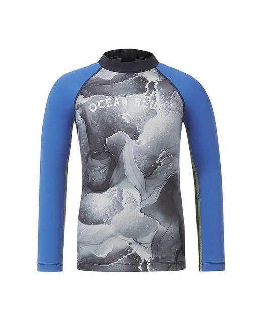 【春上新】8楼爱慕儿童Aimer Kids男孩墨韵海风长袖泳衣AK267H252，吊牌价359元 商品图4