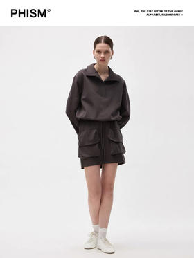 松紧腰卫衣连衣裙