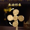 【职场生意】灵机吉品 风生水起黄铜风车摆件  商品缩略图1