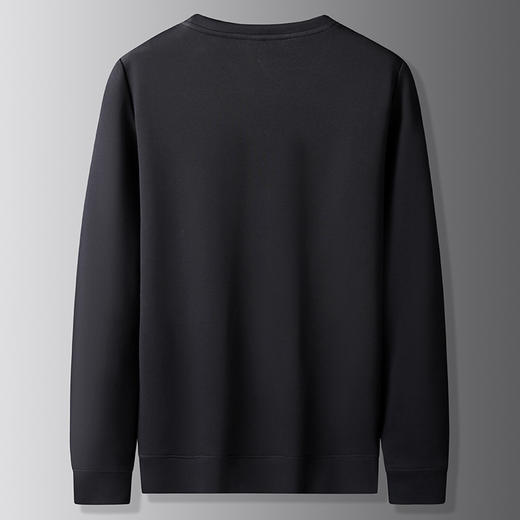 【新款DK】大依优型大码男装宽松休闲圆领卫衣棉质打底衫加肥加大码套头卫衣上衣男士 商品图2