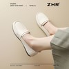 ZHR则则软底豆豆鞋百搭平底单鞋2025新款一脚蹬乐福鞋黑色通勤鞋 商品缩略图7