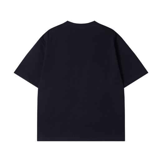 早春新款时尚个性韩版纯色亮片圆领短袖T恤痞帅百搭潮流套头上衣 商品图4