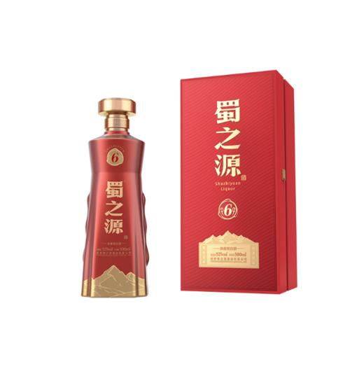 大邑特产蜀之源白酒【蜀之源6】500ml 52度 商品图0
