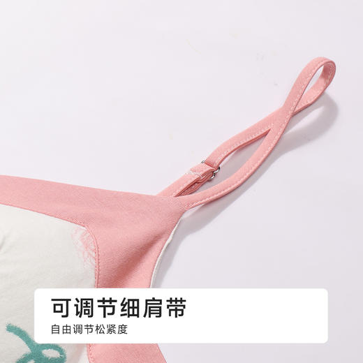 都市丽人女士棉质吊带裙薄40支TC拉架会员精选袖类LHH6F4 商品图5