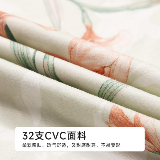 都市丽人女士棉质短袖裙薄32支CVC单面会员精选短袖类LHH6F5 商品图7
