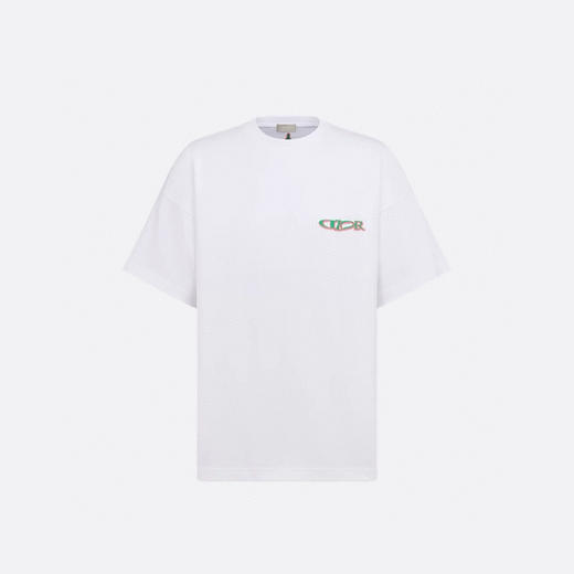 DR-T 滑雪系列刺绣白T恤 商品图0