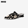 MIO米奥韩系风轻便包头拖凉鞋秀气尖头设计时尚女鞋M252240451 商品缩略图0