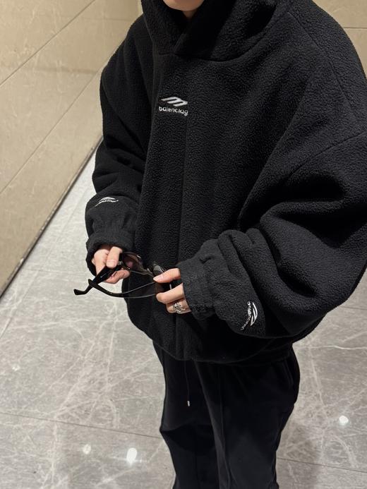 BLCG 24fw skiwear系列 双面羊羔绒泰迪熊滑雪帽衫卫衣 商品图1