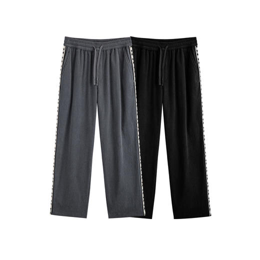 GXG男装 城市定义灯芯绒休闲宽松直筒长裤休闲裤  秋季热卖 商品图4