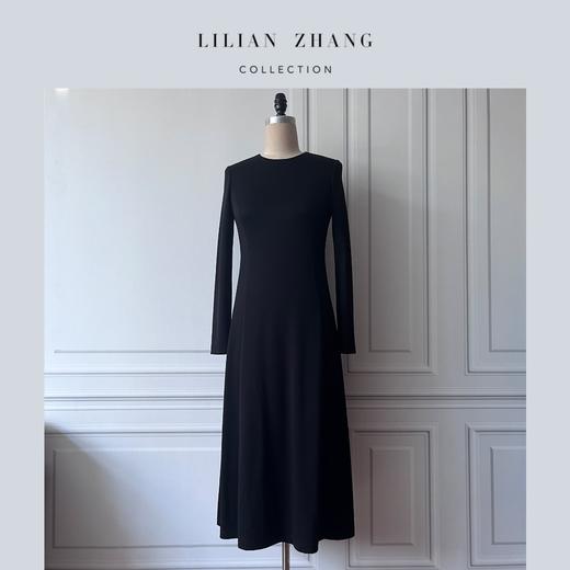 爱的华尔兹—多元风貌艺术风、舒适极简纯色、显瘦气质连衣裙2201081 商品图1