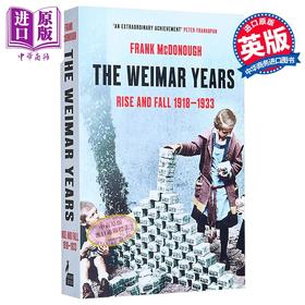 【中商原版】魏玛时期 兴衰 1918–1933 The Weimar Years 英文原版 Frank McDonough 弗兰克 麦克多诺