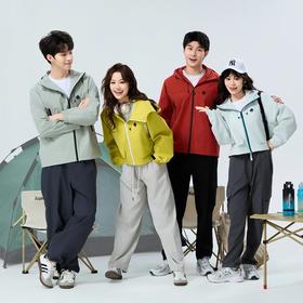 【暴力清仓 防泼扛风 防刮耐磨 无缝压胶】斯辰唯佳户外通勤短款情侣外套