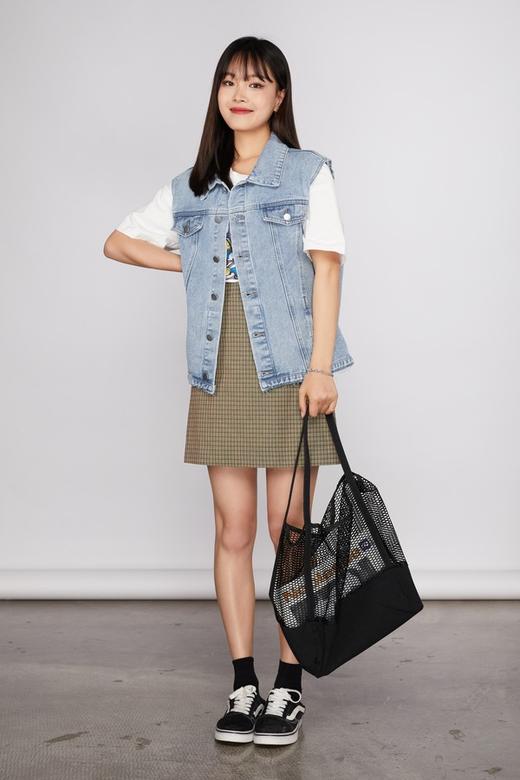 HAYES 水洗牛仔马甲外套 11491 商品图4