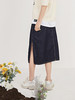 NUTS春季新品时尚短款开叉水洗牛仔半裙女211065102 商品缩略图5