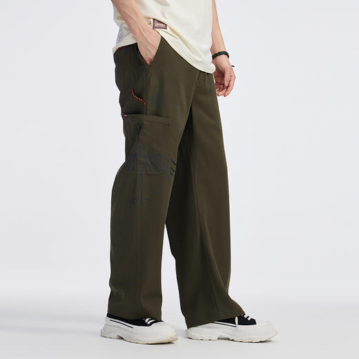 ONIARAI/鬼洗 石化古乌六袋工装裤 24A7408 商品图1