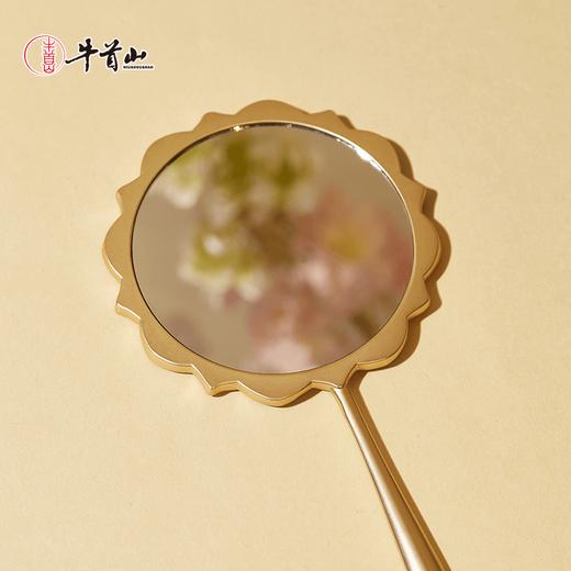牛首山本心清净古风化妆镜手持镜子博物馆文创送闺蜜生日礼物女友 商品图4