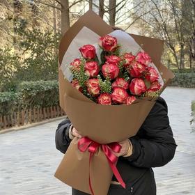 19支苹果杰克玫瑰花束