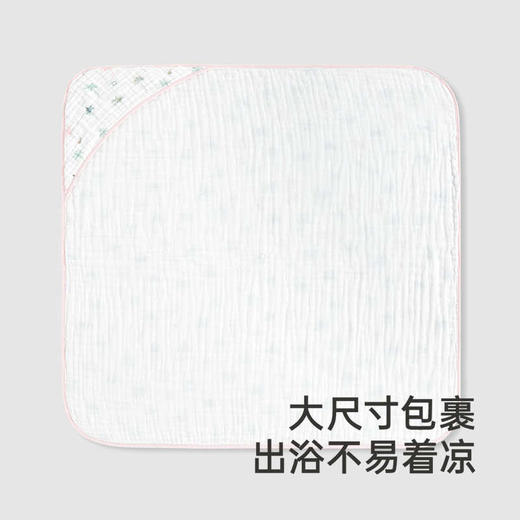 英氏婴儿抱被抗菌纱布包被四季抱被新款纯棉婴儿被子YMJYJ0R087A 商品图3
