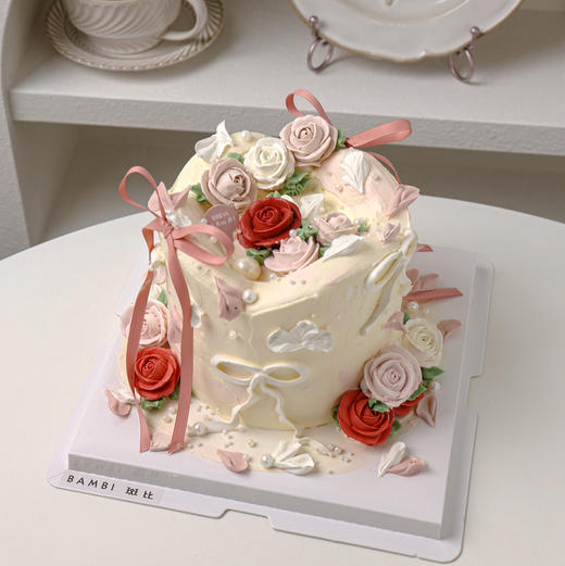 韩式裱花丝带丨蛋糕 商品图2