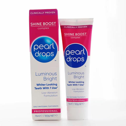 跳水价必囤！！！贝嫂同款！pearldrops倍洁丽去牙渍美白牙膏100g 商品图6