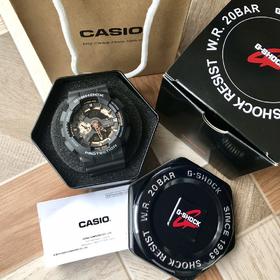 【情人节礼物】卡西欧手表黑金黑暗之心黑武士学生运动电子表