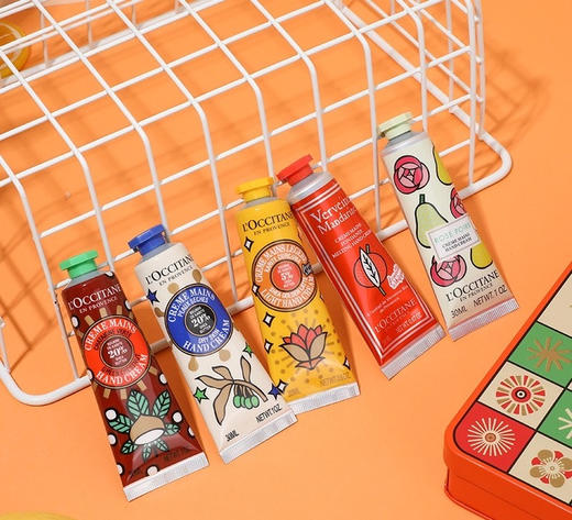 【情人节礼盒优选】L'OCCITANE欧舒丹24新款护手霜 铁盒五件套 商品图1