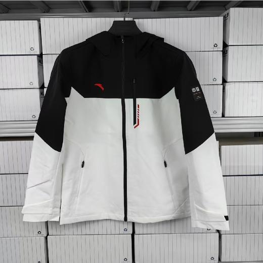 【M/3XL断码】安踏防泼水运动外套男新款拼接撞色健身跑步运动服152517623【无货退款，介意勿拍】 商品图2
