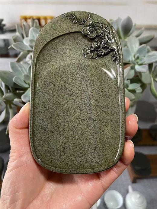 济源坑°鱼子梅花砚 商品图0