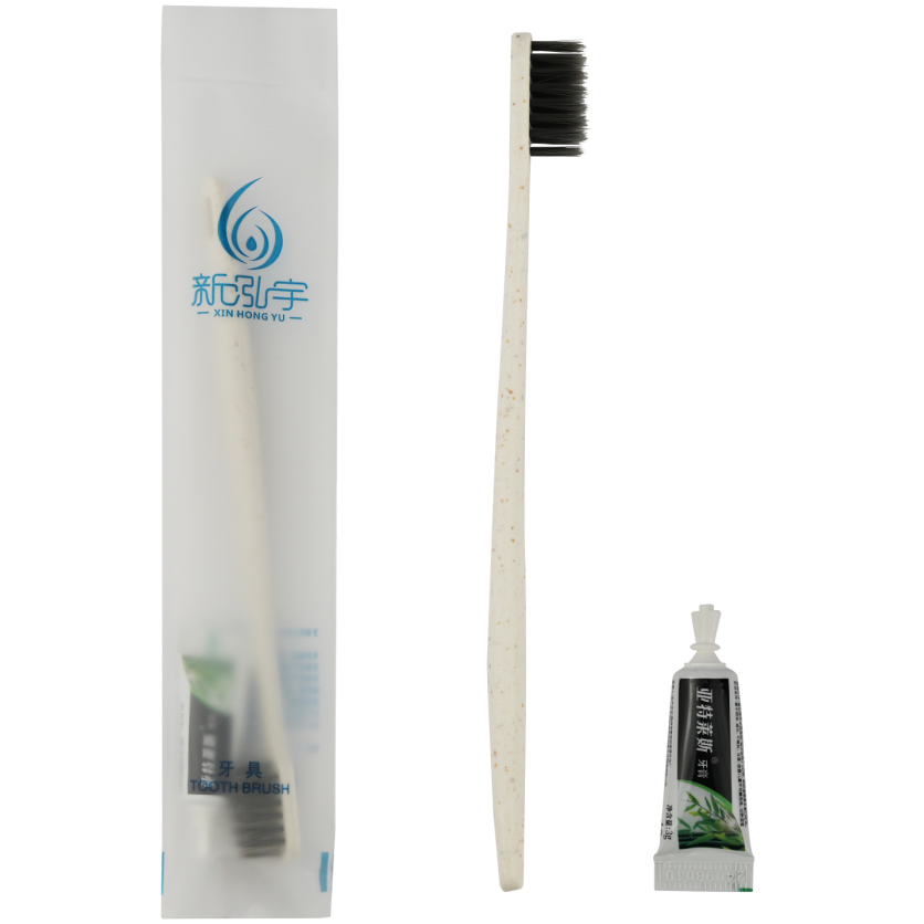 新泓宇秸秆小方头牙具-软膜蓝标（100套）