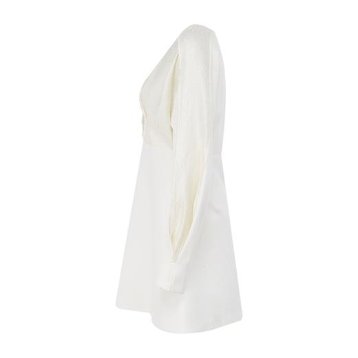 【2件9折】【Petit Bari】xXENSEYOU长袖灯笼袖收腰连衣裙网球穿搭 商品图1