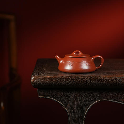 龙德堂陶艺 汤宣武制《如意瓢》原矿大红袍 140cc 库存请咨询客服 商品图0