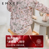【宝宝服饰】嫚熙婴儿连体衣红山茶蚕丝棉包屁衣 商品缩略图1
