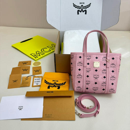 新色 桃花粉菜篮子购物袋 商品图1