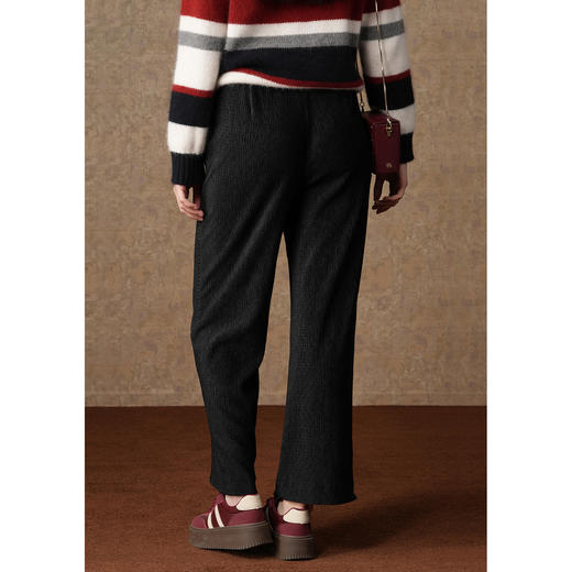 乔万尼直筒裤显瘦高级感休闲裤EM4F506 商品图4