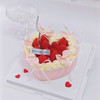 刮刀花心形草莓蛋糕 商品缩略图4