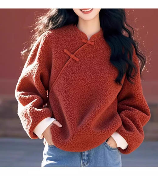 裁缝学苑AS423摇粒绒新中式国风盘扣上衣纸样女装服装打板裁剪 商品图2