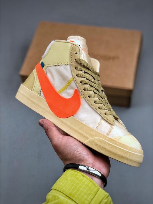 耐克 OFF-WHITE X NIKE BLAZER MID OW 联名开拓者 经典高帮百搭板鞋 合集 商品图3