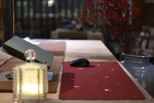 正安 多吉鼠标垫 天然橡胶搭配加密布 十种吉祥喜庆器物寓意十全十美 商品图5