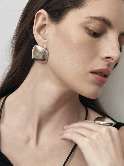 monSecret｜PURE0106 膝盖耳钉【PURE】 [ 金 / 银 ] 商品图2