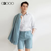 G2000男装SS24【免烫】棉质舒适弹性防皱条纹长袖衬衫41121452 商品缩略图1