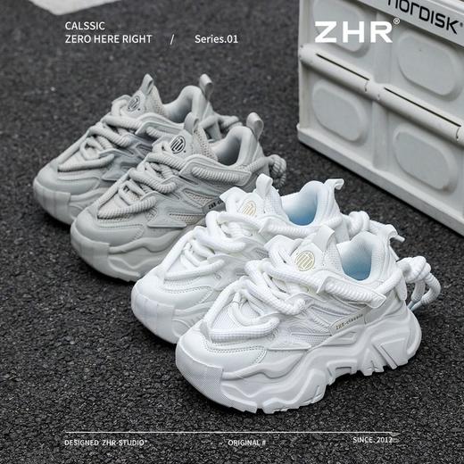 ZHR则则透气增高老爹鞋女春季男女款厚底运动休闲鞋爆款ins百搭鞋 商品图2