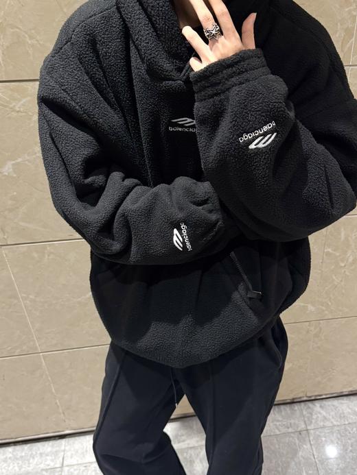 BLCG 24fw skiwear系列 双面羊羔绒泰迪熊滑雪帽衫卫衣 商品图2