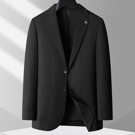 【新款DPS】大依优型大码男装商务休闲西服外套加肥大码两粒扣西装胖子宽松时尚男上衣 商品图0