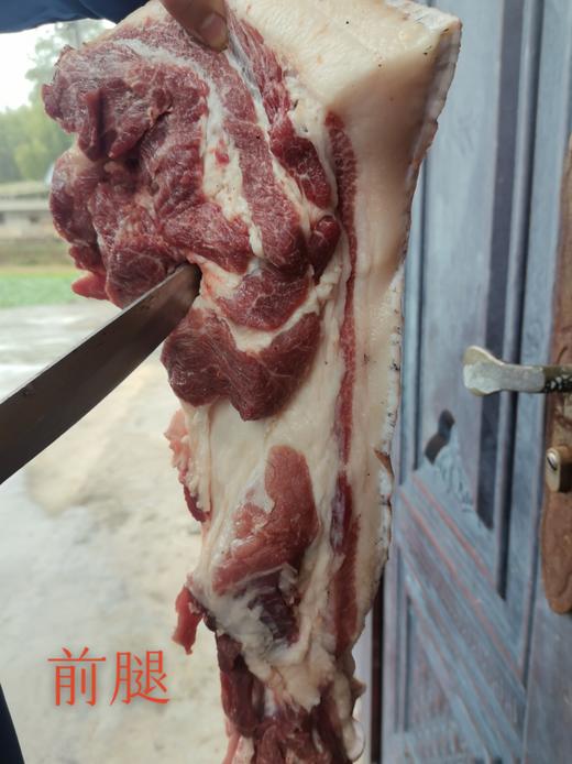 小时候的猪肉香【贵州农家跑山土猪肉】农家猪生长速度较慢，其肉质更加紧实、口感更有弹性，烹饪后的口感更加香浓。 商品图3