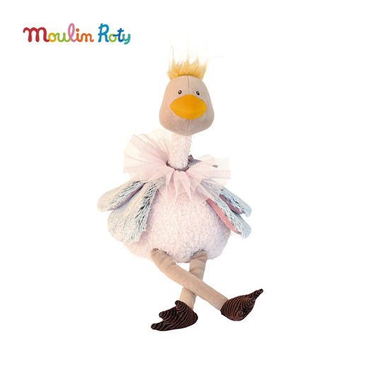 Moulin Roty 小奇异鸟玩偶 法式玩偶 适合年龄0岁+ 市集系列 法国玩具 642715 商品图7