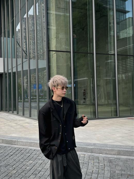 驴家  24fw绿松石羊毛西装夹克外套 商品图3