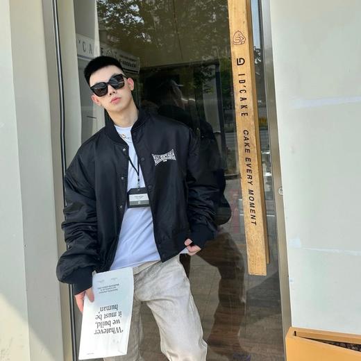 B家 24fw boxing标语飞行bomber夹克 商品图1