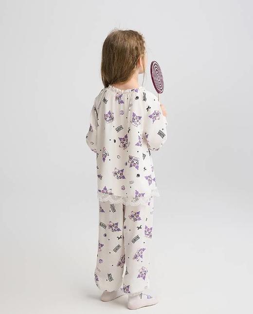 【春上新】8楼爱慕儿童Aimer Kids女孩酷洛米幻彩熊套头长袖家居AK141H211，吊牌价329元 商品图3